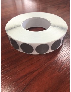 Rollo 1.250 Millar Etiquetas Cinta Americana, circulo... 2