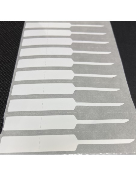 Etiquetas adhesivas para JOYERIA, rollo 4.000 Etiq - 65 x  8 mm