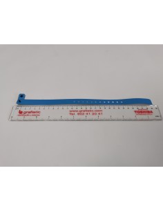 Pulseras de vinilo Azul  Speedi-print    PACK DE 200 UD