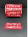Caja de 18.000 Etiquetas adhesivas "CONTIENE ALBARAN " 120 x 50 mm