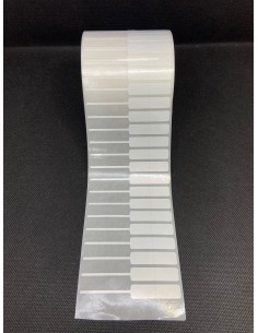 Etiquetas adhesivas para JOYERIA, rollo 4.000 etiq. - 80  x  10 mm