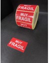 Rollo 1.000 Etiquetas adhesivas "MUY FRAGIL"... 70 x 40 mm
