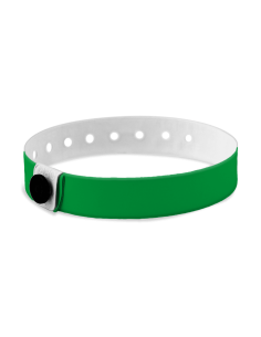Pulseras de vinilo Verdes  Speedi-print    PACK DE 200 UD