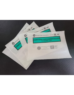 CAJA DE 1000 SOBRES GAMA PREMIUM ECOLÓGICA "CONTIENE DOCUMENTACION" 162 x 120 TAMAÑO PEQUEÑO