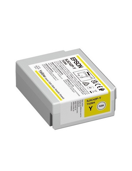 Cartucho tinta Amarillo EPSON C4000e ref: C13T52M440