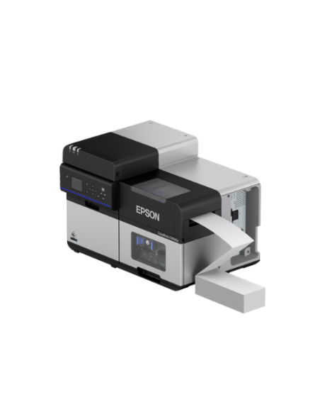 ColorWorks C8000 (bk). Impresora de etiquetas en color. Versión para acabados brillo