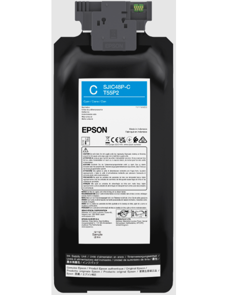 Cartucho tinta CIAN EPSON C-8000  ref: C13T55P240