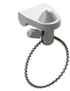 Etiqueta Bottle Tag AM Cierre METÁLICO. Caja 100 uds.