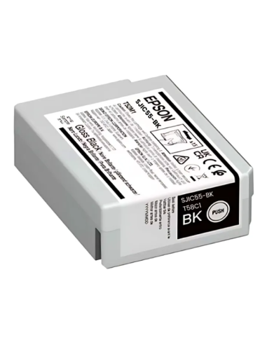 Cartucho tinta de colorante (no pigmentada) Negro EPSON para CW-D6000/D6500