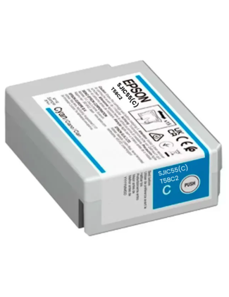 Cartucho tinta de colorante (no pigmentada) Cian EPSON para CW-D6000/D6500