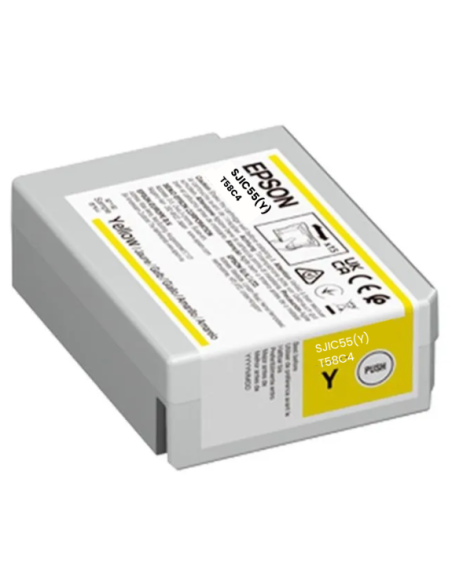 Cartucho tinta de colorante (no pigmentada) Amarillo EPSON para CW-D6000/D6500