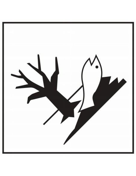 Pack 10 unidades 300 x 300 mm. "Peligroso para el Medio Ambiente"