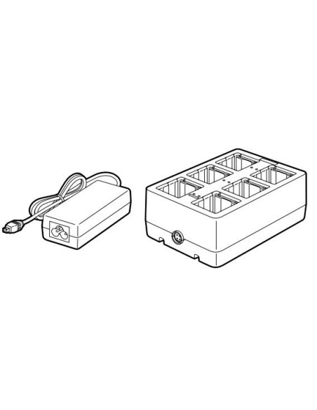 Cargador B-EP800-CHG6 para EP2DL y EP4DL (6 baterías)