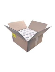 Caja 16,2 Millares Etiquetas Zig-Zag Papel Térmico 100 x 100 mm Trepadas cada 3